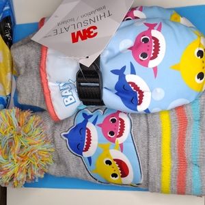 Hat & Ski mitten set